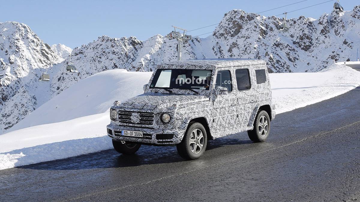 Mercedes-Benz G-Class нової генерації з'явиться в кінці 2017 року