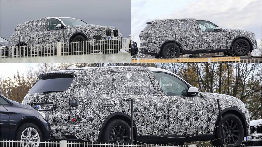 Кросовер BMW X7 помітили на перших тестах