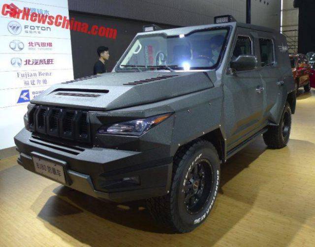 Легендарний «Гелендваген» перетворився на китайський броньовик