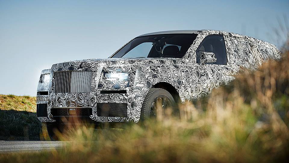 Rolls-Royce демонстрував майже готовий товарний позашляховик