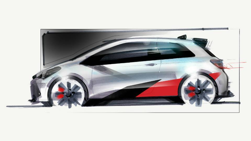 Toyota демонструє ескіз «гарячої» моделі Yaris