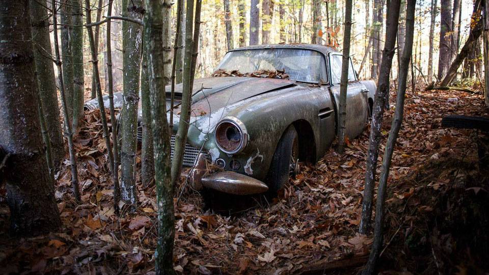 З лісу прямо на аукціон – незакінчена історія одного купе Aston Martin