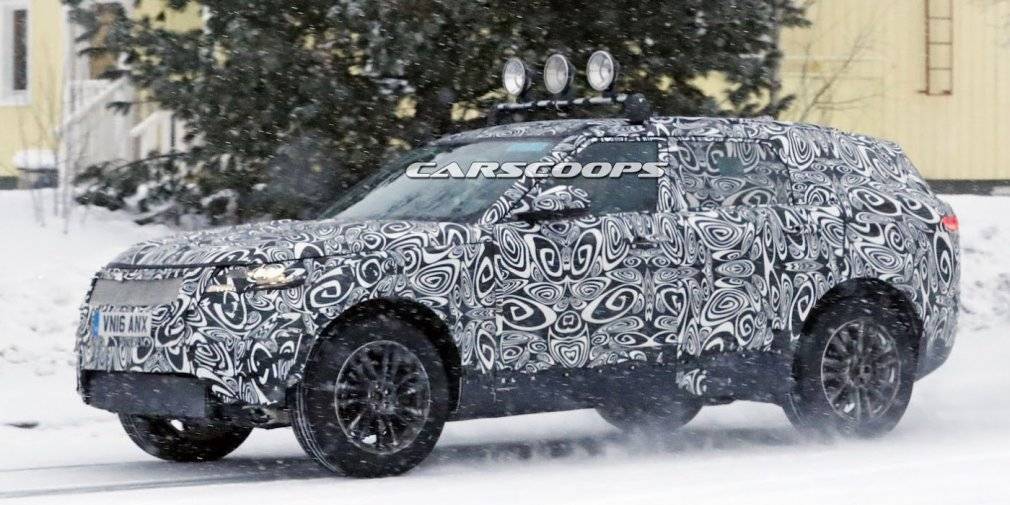 Land Rover розпочав зимові тести нового спортивного кросовера