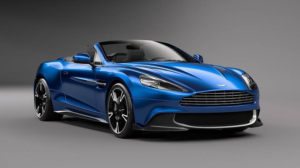 Суперкар Aston Martin Vanquish S попрощався з дахом