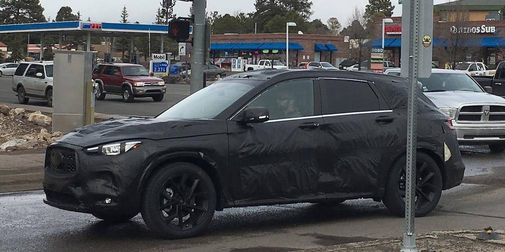 Товарний Infiniti QX50 вперше потрапив на тести