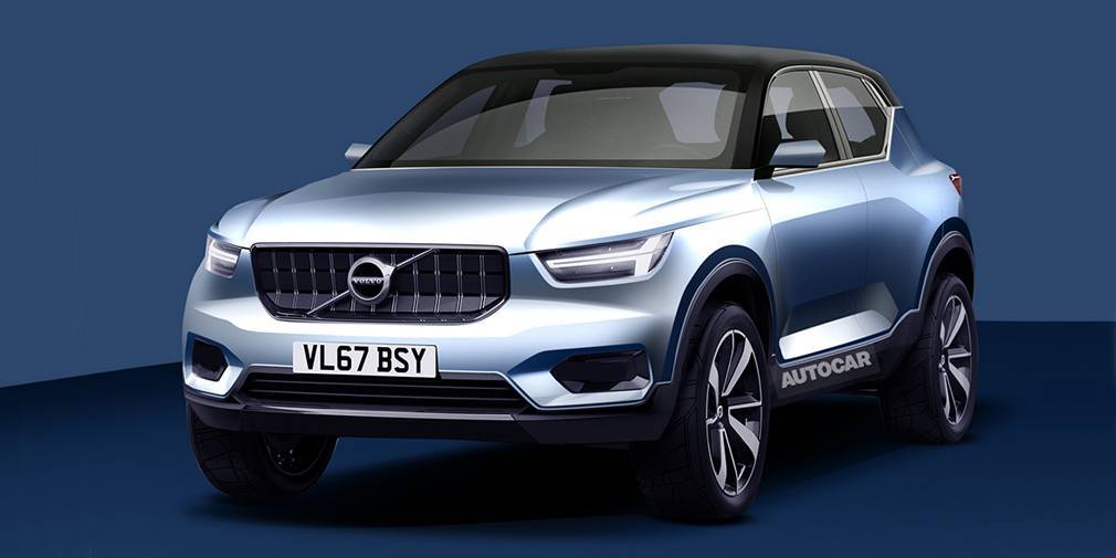 Volvo розповіла про новий кросовер XC40
