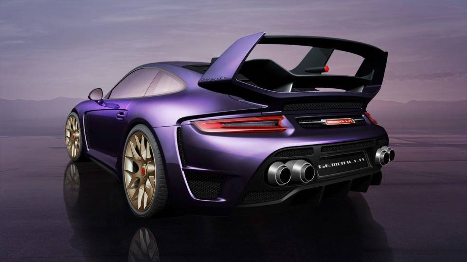 Porsche 911 отримав більше потужності від спеціалістів Gemballa