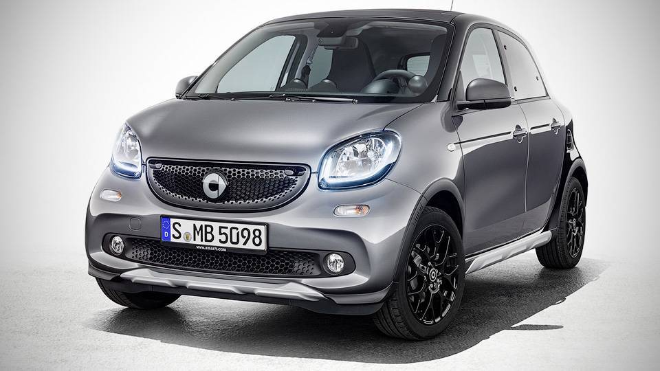 Внедорожному Smart ForFour надали підвіску заниженого типу