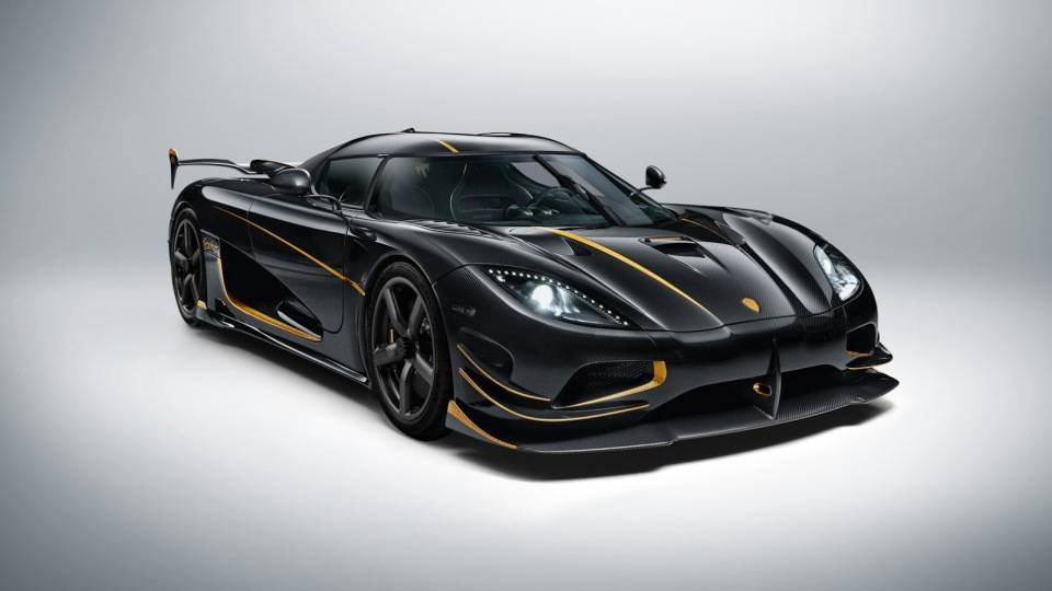 Koenigsegg прикрасив свій болід 24-каратним золотом