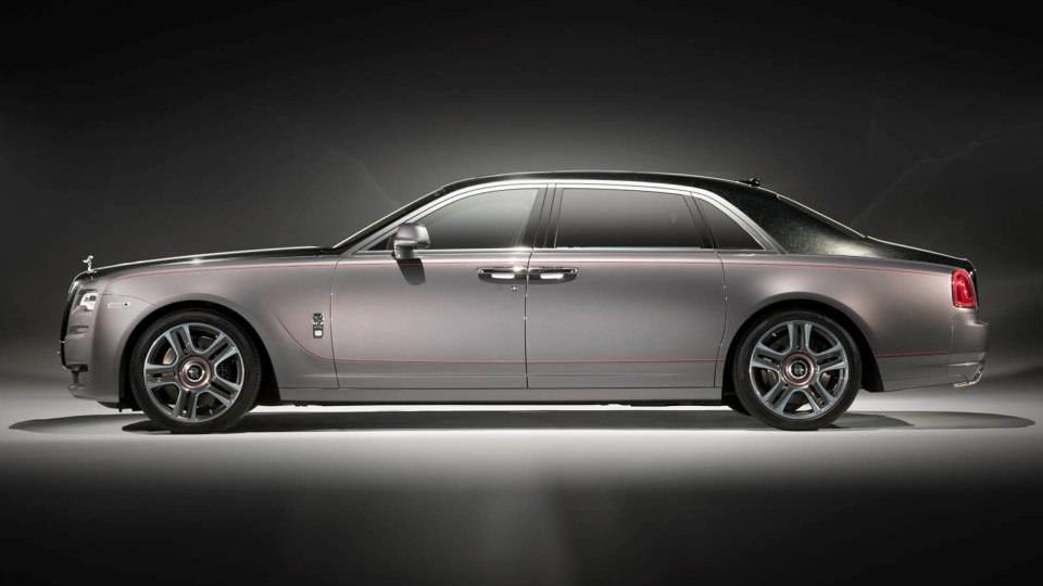 Rolls-Royce Ghost покрився алмазами