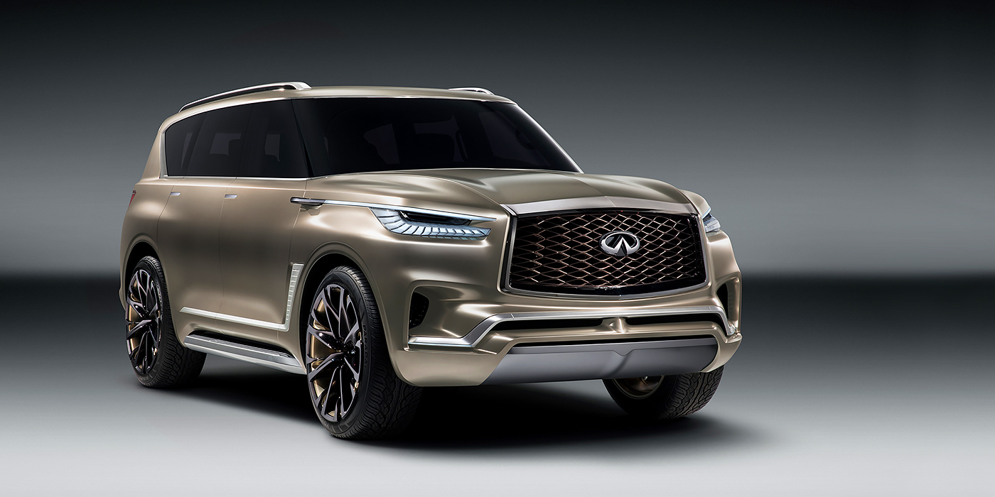 Infiniti розповіла про дизайн свого новенького дуже великого позашляховика
