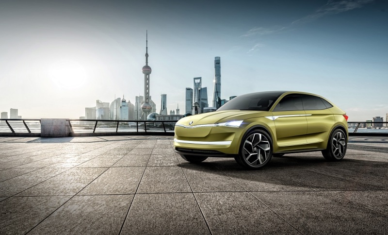 Skoda Vision E показали у всій красі