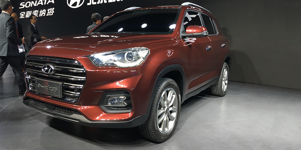 На Шанхайському авто-шоу відбулася прем'єра нового Hyundai ix35