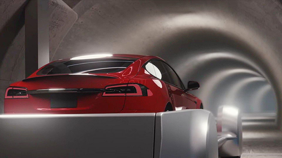 Tesla придумала метро для машин