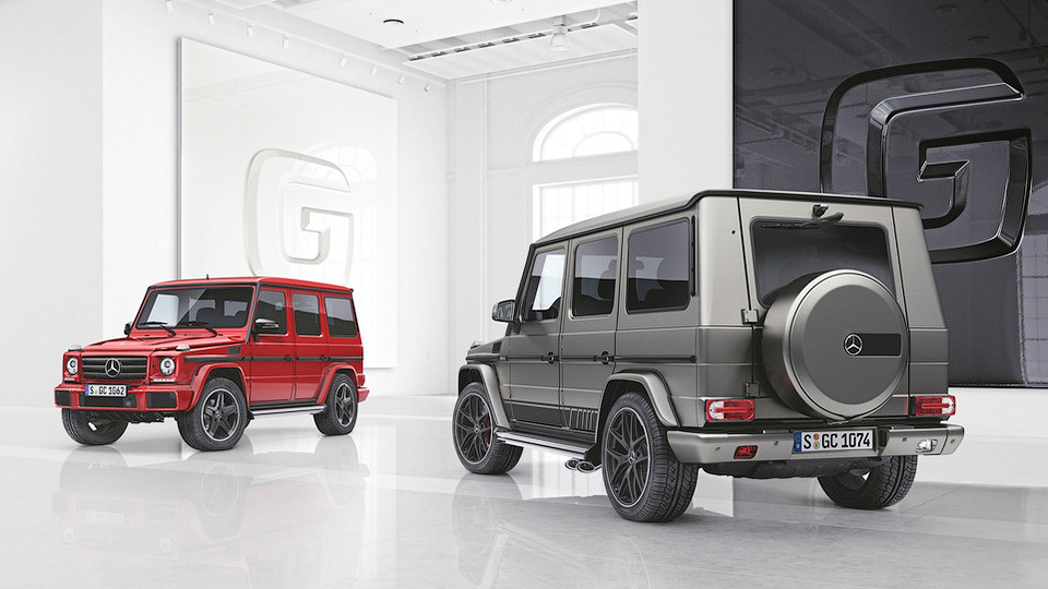 У Mercedes презентували новенькі модифікації G-Class