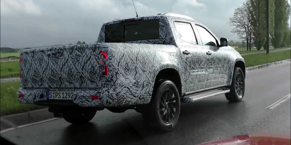 На відео продемонстровано перший пікап Merсedes