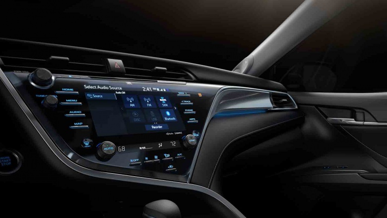 Нову Toyota Camry оснастять мультимедією з ОС Linux