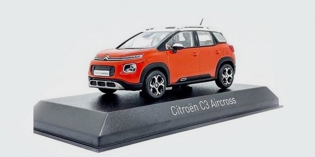 Іграшкова машинка розсекретила дизайн новітнього кросовера Citroen