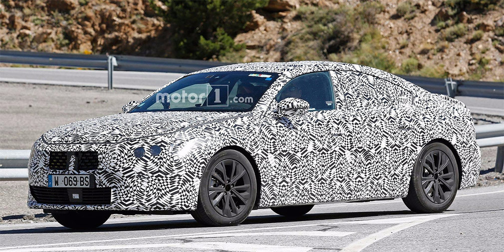 Нове покоління Peugeot 508 вперше потрапило на випробування