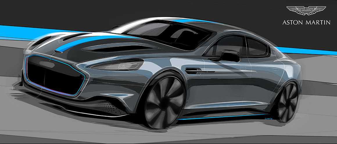 Aston Martin зробить електрокар RapidE серійним