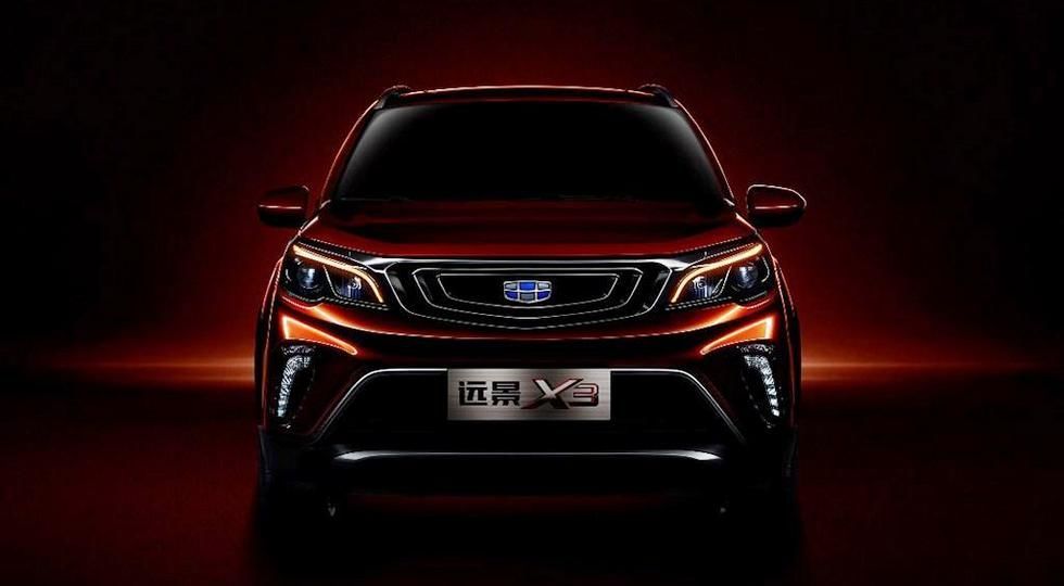 Мереже поширили знімки новенького компактного Geely