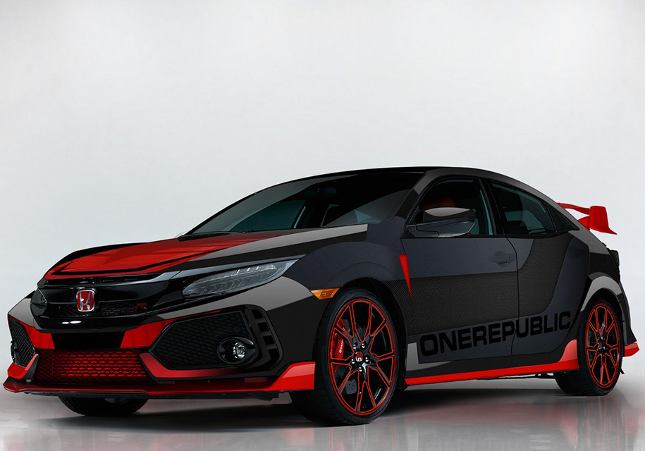 «Гарячий» Honda Civic став подарунком для рок-групи