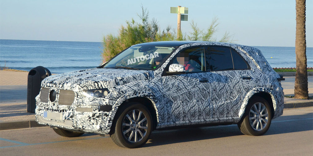 Спортивний варіант новенького Mercedes-Benz GLE вперше потрапив в об'єктиви папарацці