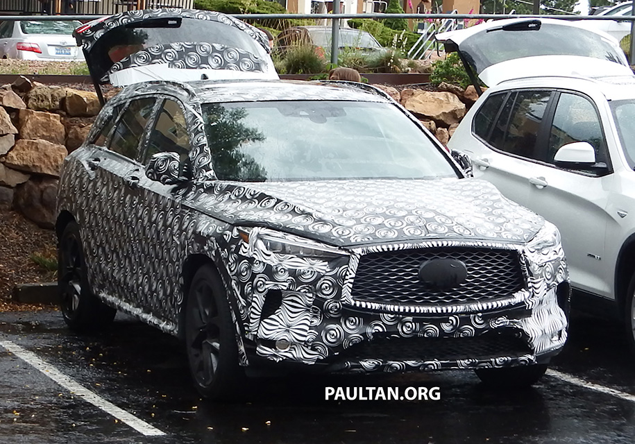 Папарацці розсекретили салон новенького Infiniti QX50