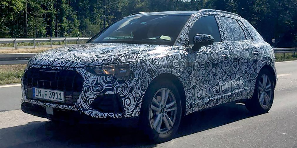 Нове покоління Audi Q3 вперше потрапило на тести