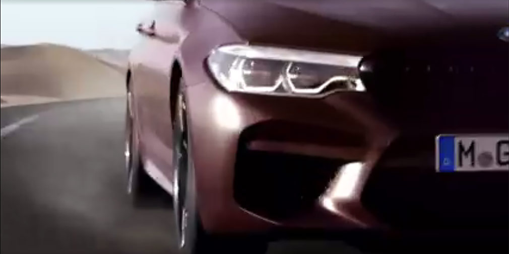 На відео продемонстрували нове покоління BMW M5