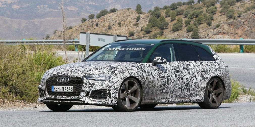 Audi зайнялася останніми тестами спортивного універсала RS4