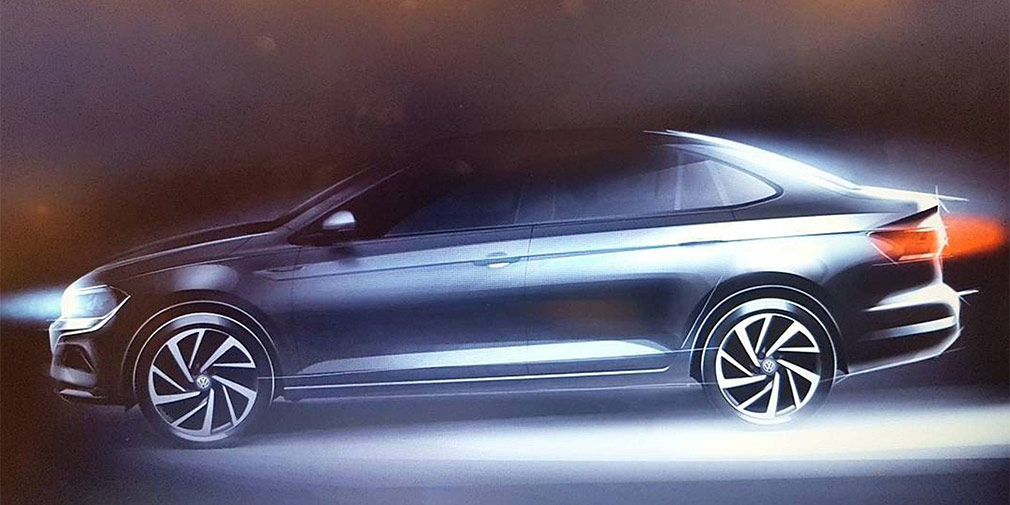 Новий седан Volkswagen Polo достроково розсекречений