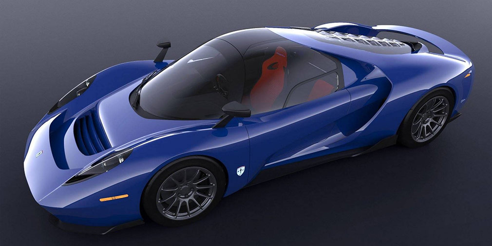 Фірма SCG сконструювала 3-місний болід за типом McLaren F1