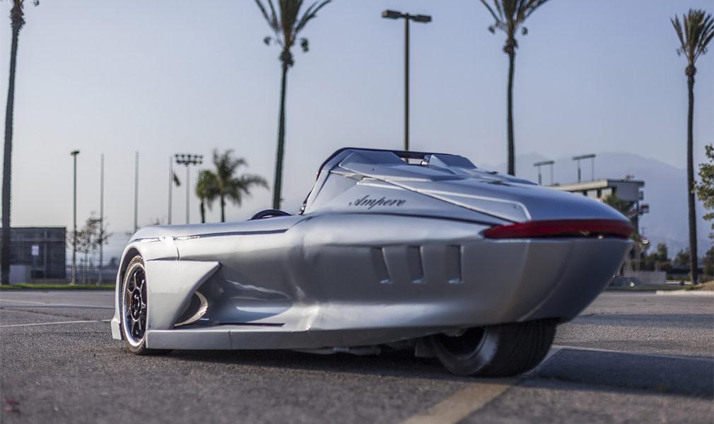 Родстер з 3-ма колесами: в Лос-Анджелесі дебютувала електрична новинка від Ampere Motors