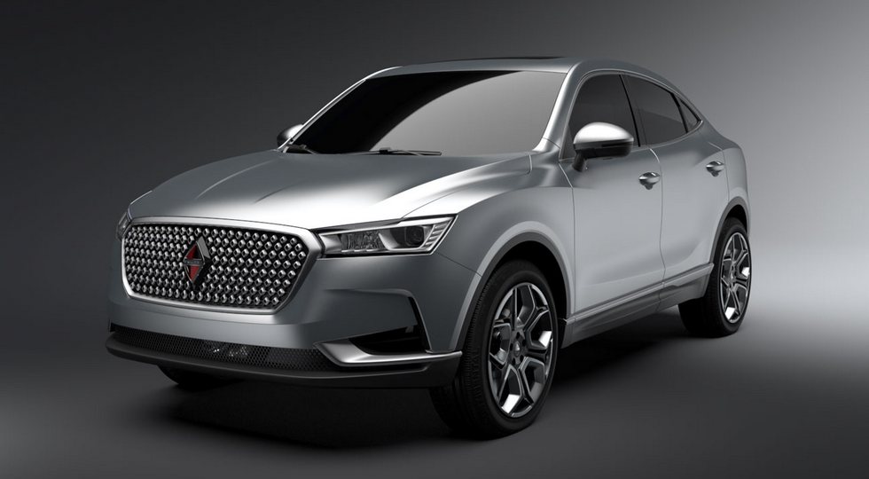 «Високе» купе Borgward BX6 розсекретило зсередини