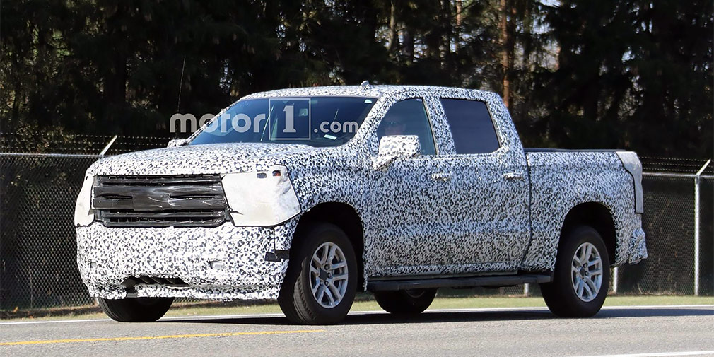 Нове покоління пікапа Chevrolet Silverado вперше попалося на випробуваннях