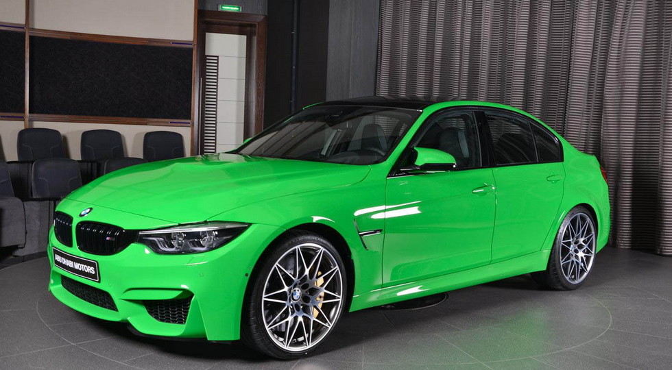 «Ядовитий» BMW M3 продають в Абу-Дабі