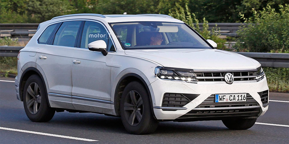 Новенький Volkswagen Touareg дебютує весною 2018-го