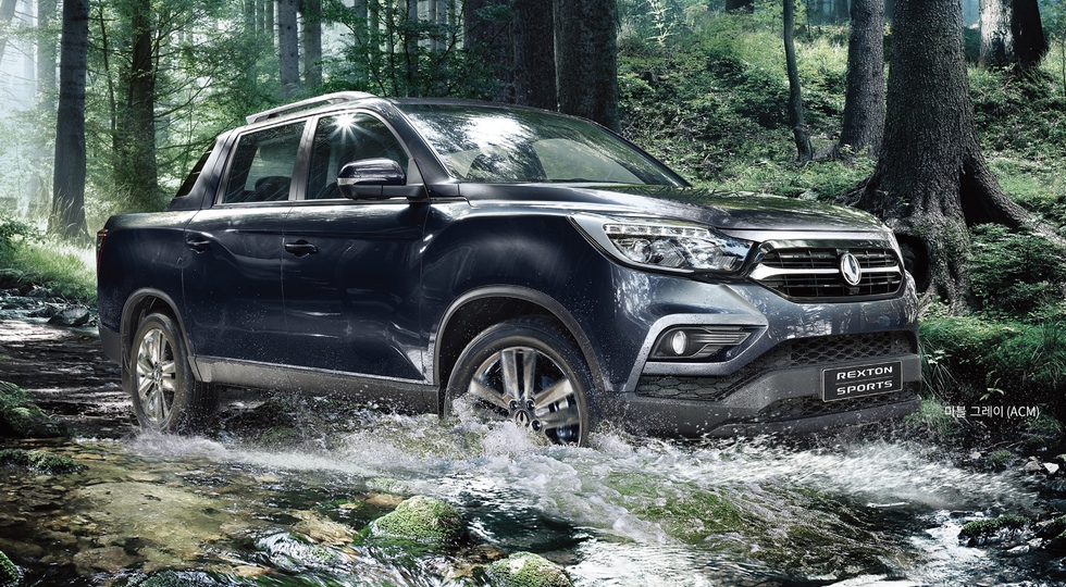 Пікап SsangYong Rexton Sports – дуже популярна модель в Південній Кореї