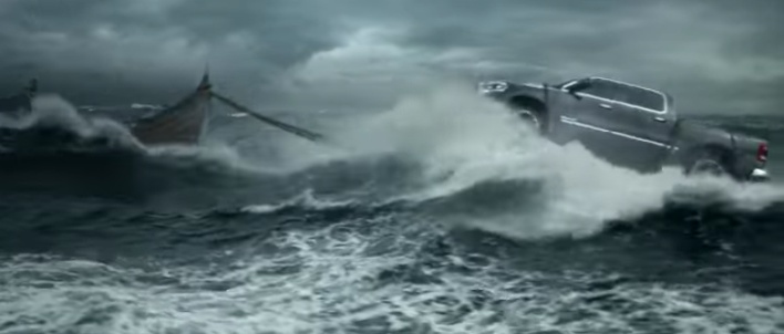 Новітній Ram 1500 перетворився на справжній «драккар» вікінгів