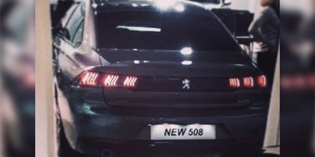 Є перші фото нової генерації Peugeot 508