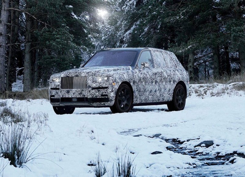 Офіційно: першому кросоверу Rolls-Royce надали ім'я Cullinan