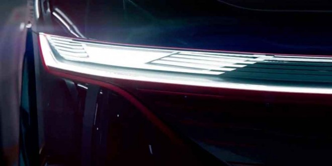 Volkswagen ID Vizzion показав свої фари в переддень дебюту в Женеві