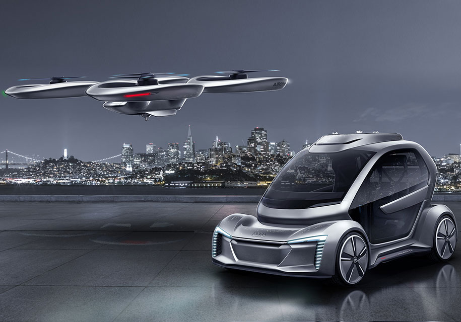 Летюча машина Italdesign та Airbus віддали під крило Audi