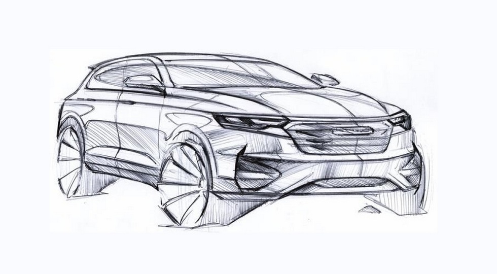 Новенький Zotye T600 з'явився на перших малюнках