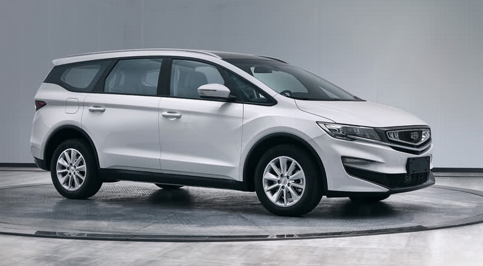 Товарний компактвен Geely з'явився на нових знімках