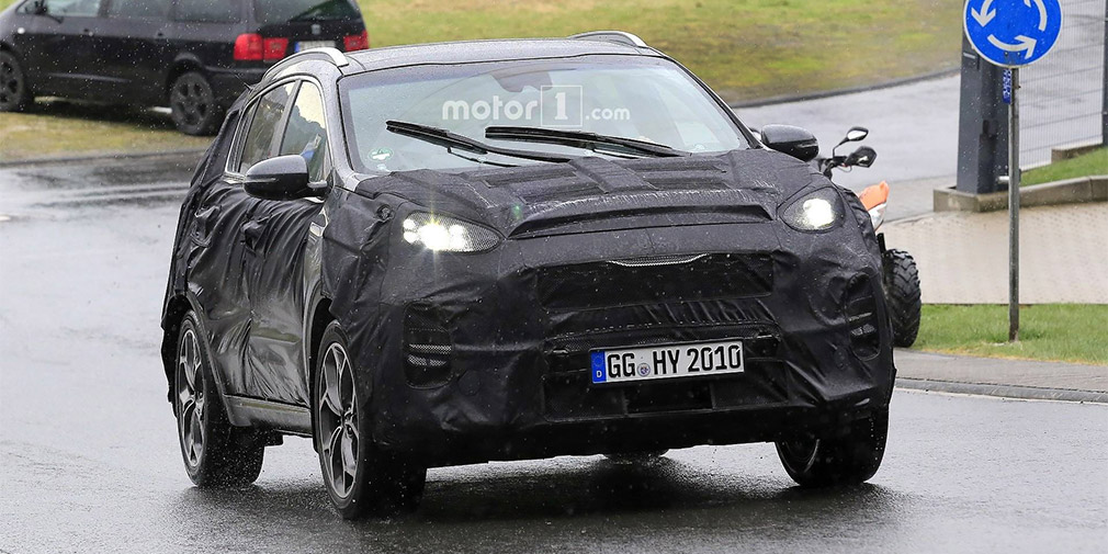 Перші тести оновленого Kia Sportage GT Line