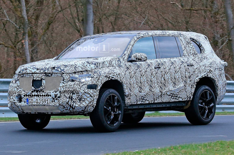 Новенький Mercedes-Benz GLS 2019 модельного року знову попався на тестах