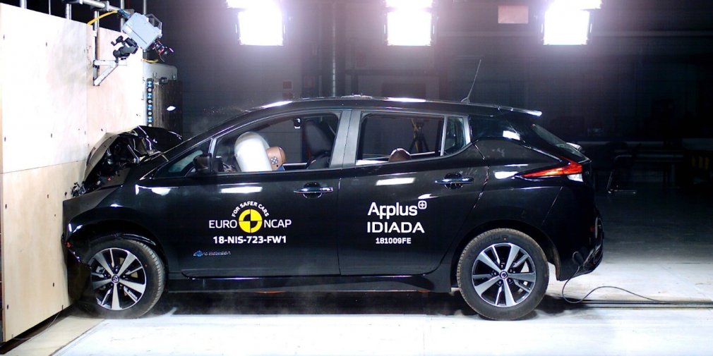 Euro NCAP присвоїла новому Nissan Leaf найвищу оцінку