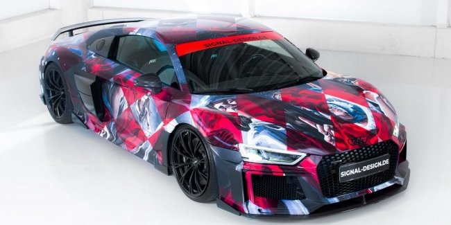 Тюнінг-ательє ABT зробило з Audi R8 арт-мобіль